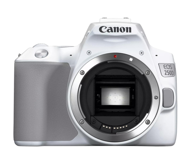Canon EOS 250D + EF-S 18-55mm f/4-5.6 biały - 686380 - zdjęcie 2